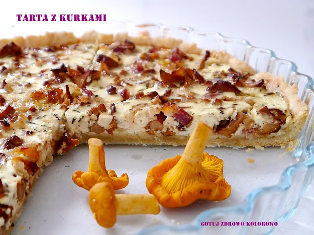 Tarta z kurkami