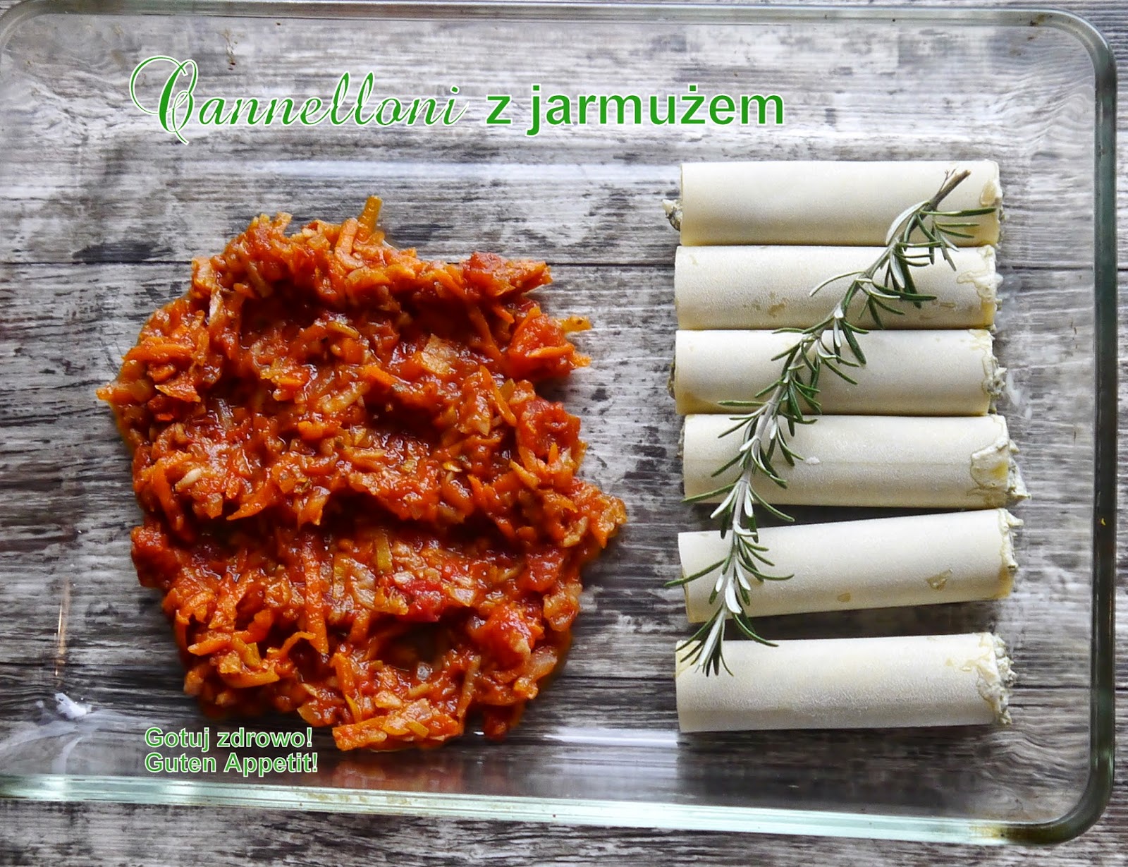 Cannelloni z jarmużem