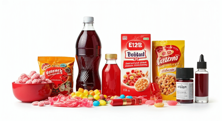 E129 czerwień Allura AC – co to jest za konserwant? Czy jest szkodliwy?