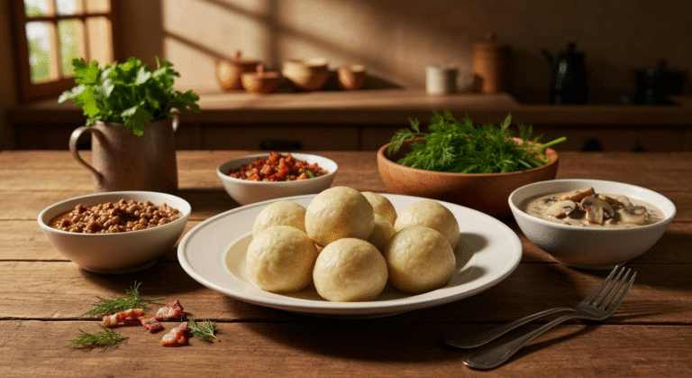 Jaki sos pasuje do klusek śląskich? Kilka smacznych propozycji