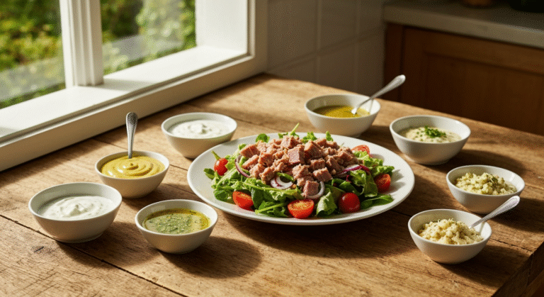 Jaki sos pasuje do sałatki z tuńczykiem? 5 dobrych sosów